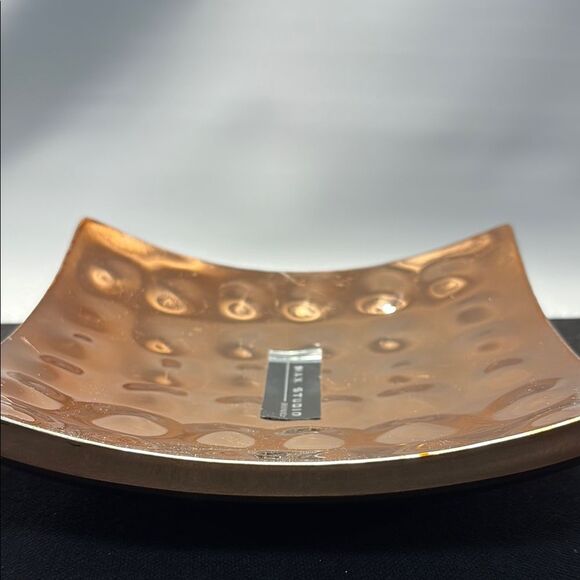 Max Studio Metallic Copper colored catch all. - Picture 7 of 12